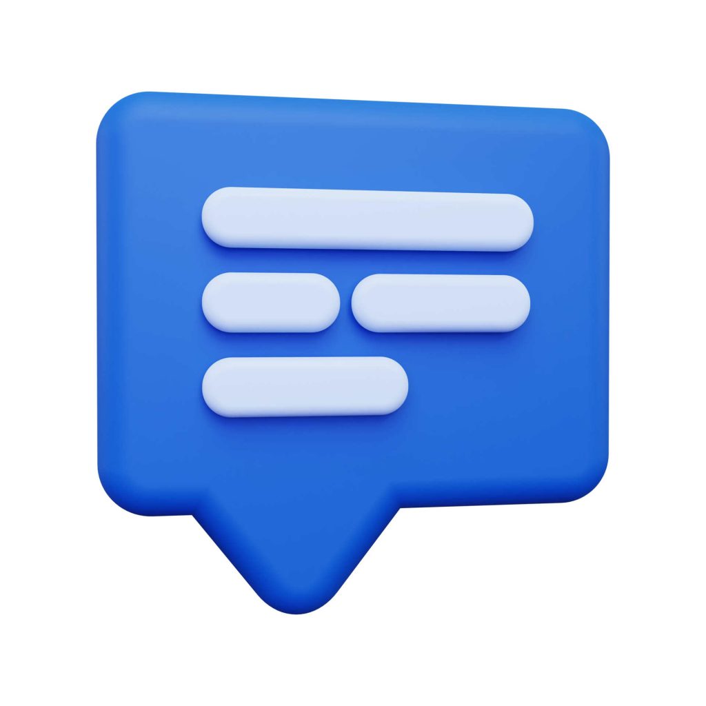 3d message icon png